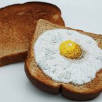 Toast Embroidery #1: Egg on Toast 